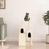 Penjalica za mačke sa stupovima za grebanje krem 82 cm