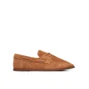 Calvin Klein mokasini ženski iz semiša ESS BOATSHOE SUEDE