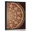 Plakat okrasna Mandala s čipko v bordo barvi - 40x60 no frame