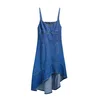 Desigual Jeans obleka Munich 25SWVD07 Modra Regular Fit