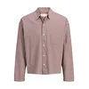 JACK & JONES Srajca JORAUSTIN rjava/bela