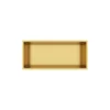WALL-BOX ONE Gold Vgradna polica iz nerjavečega jekla 45x20x10 cm