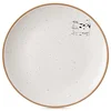 Northix Bež keramični desertni krožnik 20 cm