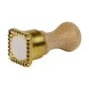 Square brass cutter for ravioli, 45 x 45 mm - Zokura