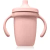 B.Box Silicone Cup otroški lonček z ročaji Blush 240 ml