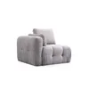 Atelier del Sofa Fotelja Amaris L1, 100 x 100 x 65 cm, Svetlosiva