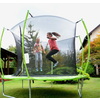 Legoni Space trampolin, z zaščitno mrežo, 305 cm, zelen