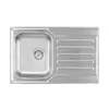 Inox sudopera Nera Praktik 1D