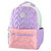 Play Školski ranac za devojčice Pastel quilt Pop fashion, 43x30x20cm, Šareni