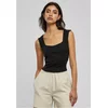 Womens Short Corsage Top Black
