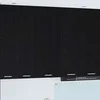 vidaXL Viseča omarica s polico Riga Črna Orehovina 40 x 31 x 100 cm