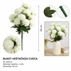KMT Veštački buket cveća Karanfil, Bela