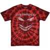 Disturbed Scary Face (Wash Collection) Red L Majica