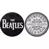 The Beatles Drop T Logo & Sgt Pepper Drum Slipmat