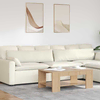 Jastučići za sofu 2 pcs Krema 145 x 40 cm Kordura tekstil