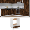 Ormarić za pećnicu Riga Dimljeni hrast 60x46x81,5 cm Konstruirano drvo