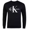 Calvin Klein Športni puloverji črna Core Monogram