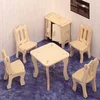 Woodcraft Lesena 3D sestavljanka Jedilnica