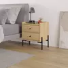 HANAH HOME Noćni stočić Malta Sapphire Hrast
