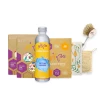 BajaBee Home Eco Set | Vrećica od pčelinjeg voska XL 1 kom + Omoti od pčelinjeg voska 4 kom + Trake za pranje rublja za 48 pranja + Parfem za rublje 250 ml + Kućni pomagači 3 kom