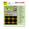 Matica filc 17mm,60kom braon