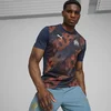 Mens Puma Olympique de Marseille Pre-match Short Sleeve Jersey, Blue, Size S, Clothing