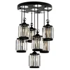 Opviq Luster Av-4318-7T-Bsy, 80 cm, Crni