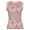 VIVANCE Bluza bež/modra/rjava/roza/bela