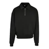 Urban Classics Majica Collar Crew, črna