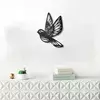 Wallity Zidna dekoracija Swallow Bird, Crna