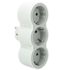 694518 ADAPTER 2P+E 16A 3 UTI BIJ/SIV