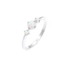 ELLI Prstan opal / srebrna