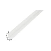 KOTNI PROFIL GAH ALBERTS PVC, 20X20X1.5X1000 MM BEL