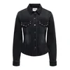 ONLY Bluza ONLCAROL črn denim