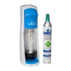 Aparat za pripravo gazirane vode (CO2) Soda Breezy S - Belo - modra - 43 cm - 14,5 cm - 21 cm