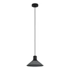 EGLO Viseća lampa ABREOSA E27 28 cm siva/crna 99511