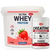 Olympic Ultra Whey Protein Jagoda 4kg + Olympic Creatine Monohydrate 500g