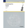 SOLO notni zvezek HINDEMITH:SONATE OP.11/6 VIOLINE SOLO