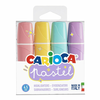 Carioca Pastelni barvni flomastri 4 kosi