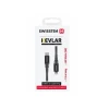 SWISSTEN PODATKOVNI KABEL KEVLAR USB-C / LIGHTNING 1,5 M ANTRACIT