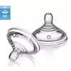Tommee Tippee silikon cucla srednji prot 2kom 3m+