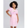 Sinsay - Mini haljina Barbie - pastelno roze