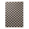 Črna/kremno bela obojestranska/ročno tkana preproga iz mešanice jute 160x230 cm Rex – Hanse Home