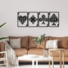 Atelier Del Sofa Zidna dekoracija Bedbin, 110x40 cm, 1.2mm, Crna