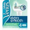 Gillette Venus Extra Smooth Sensitive dopune za brijač 4 komada