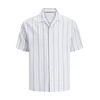 Jack & Jones Premium Srajca JPRCCMONTANA DOBBY nočno modra/kraljevo modra/bela