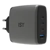 Daisy Polnilnik IAC-7140 140 W 3x USB-C 1x USB-A PD GaN siv