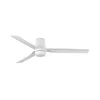 FARO 33832WT-1TW- LED Zatemnitveni ventilator MINI PUNT TUB S 10W/230V bela pr. 90 cm WT + Daljinski upravljalnik