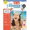 Daily Summer Activities: Between 3rd Grade and 4th Grade, Grade 3 - 4 Workbook: Moving from 3rd Grade to 4th Grade, Grades 3-4