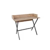 Hanah Home Radni sto Monaco, 100x50x89 cm, Hrast-crni